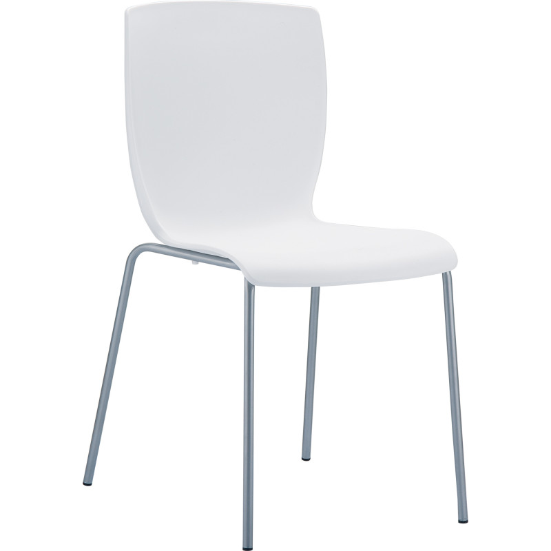 Ensemble de 2 chaises MIO blanc