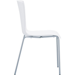 Ensemble de 2 chaises MIO blanches
