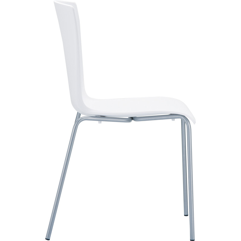 Ensemble de 2 chaises MIO blanches