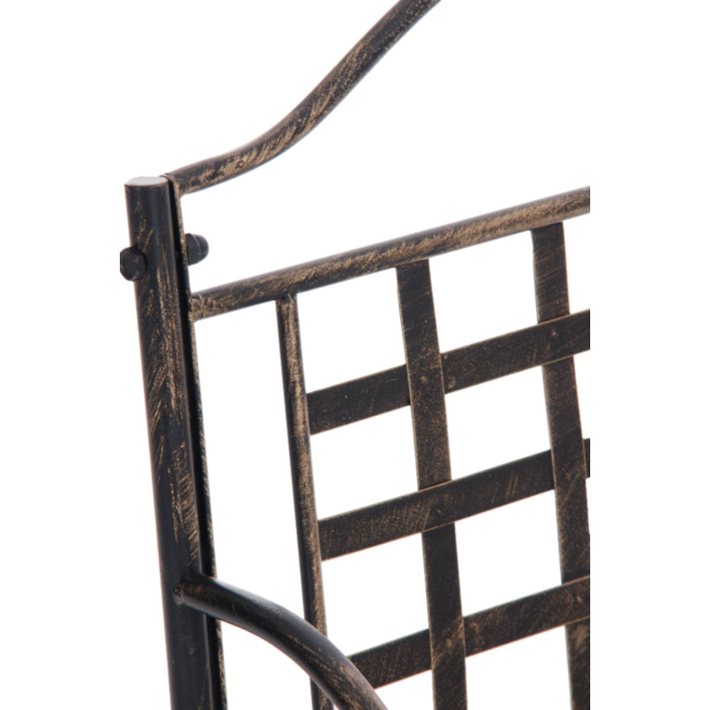 Set di 4 sedie Lotta bronzo