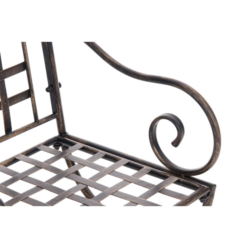 Ensemble de 4 chaises Lotta bronze