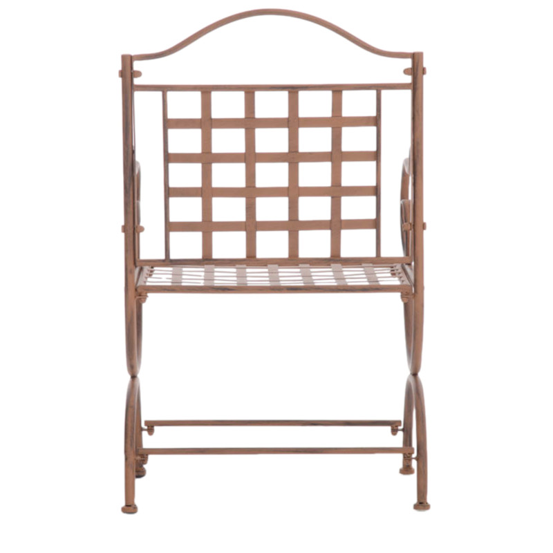 Ensemble de 4 chaises Lotta marron antique