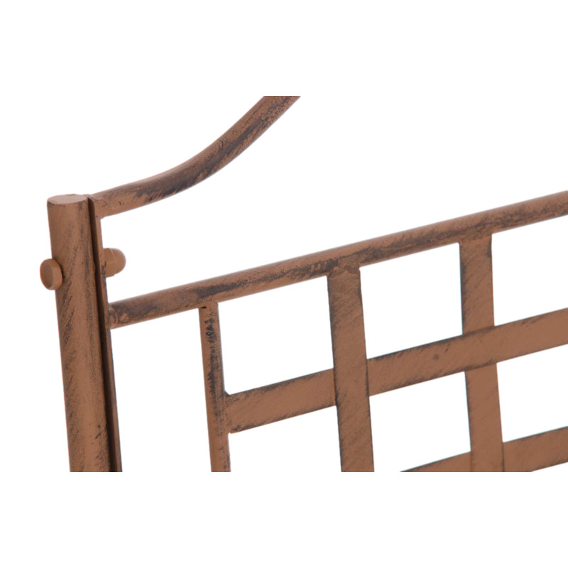 Ensemble de 4 chaises Lotta marron antique