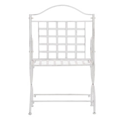 Ensemble de 4 chaises Lotta blanc antique