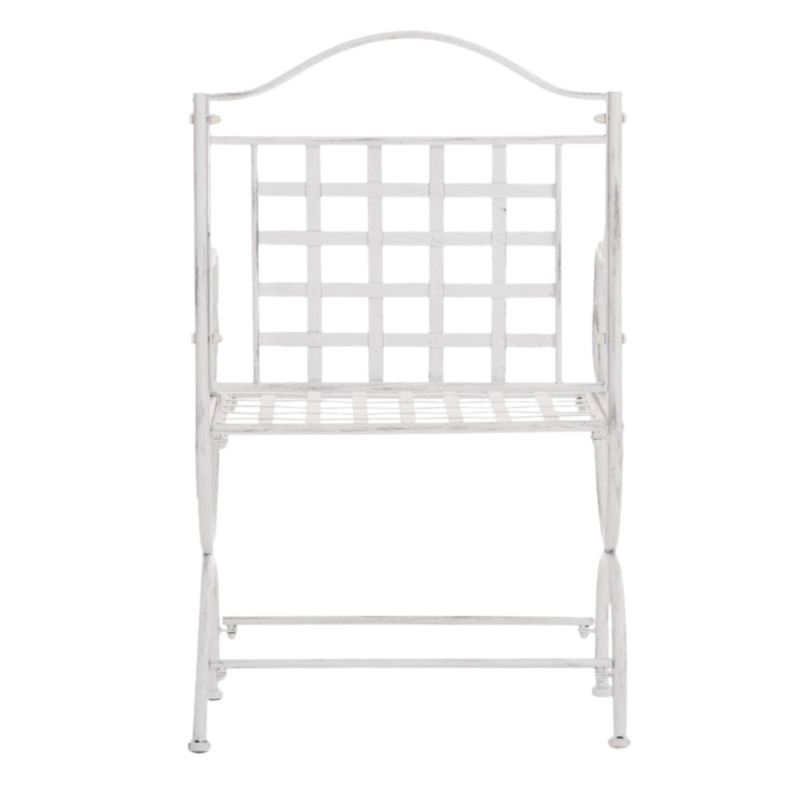 Ensemble de 4 chaises Lotta blanc antique