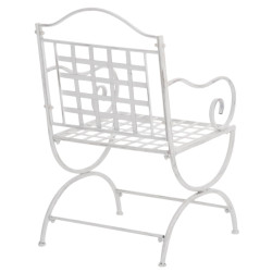 Ensemble de 4 chaises Lotta blanc antique