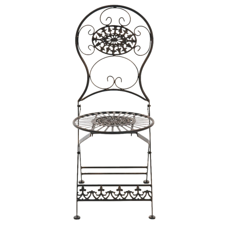 Ensemble de 2 chaises Mani bronze