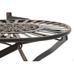 Ensemble de 2 chaises Mani bronze