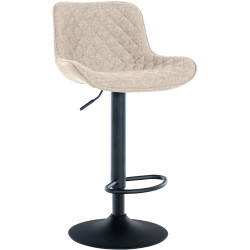 Tabouret de bar en tissu...