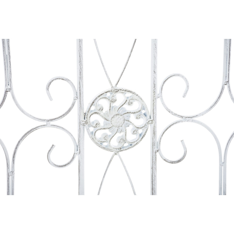 set de 4 Vallas de jardín Mangold Blanco antiguo