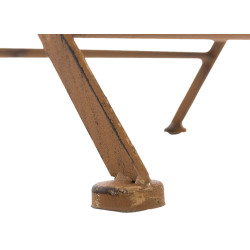 Ensemble de 2 chaises Sibell brun antique