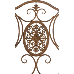 Ensemble de 2 chaises Sibell marron antique