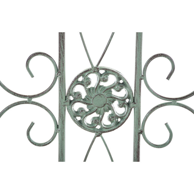 Ensemble de 4 clôtures de jardin pour bettes à carde vert antique