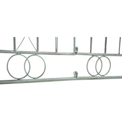 Ensemble de 4 clôtures de jardin pour bettes à carde vert antique