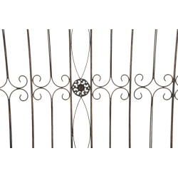 set de 4 Vallas de jardín Mangold Bronce