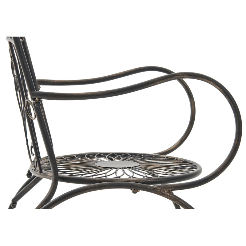 Ensemble de 2 chaises Sheela, bronze