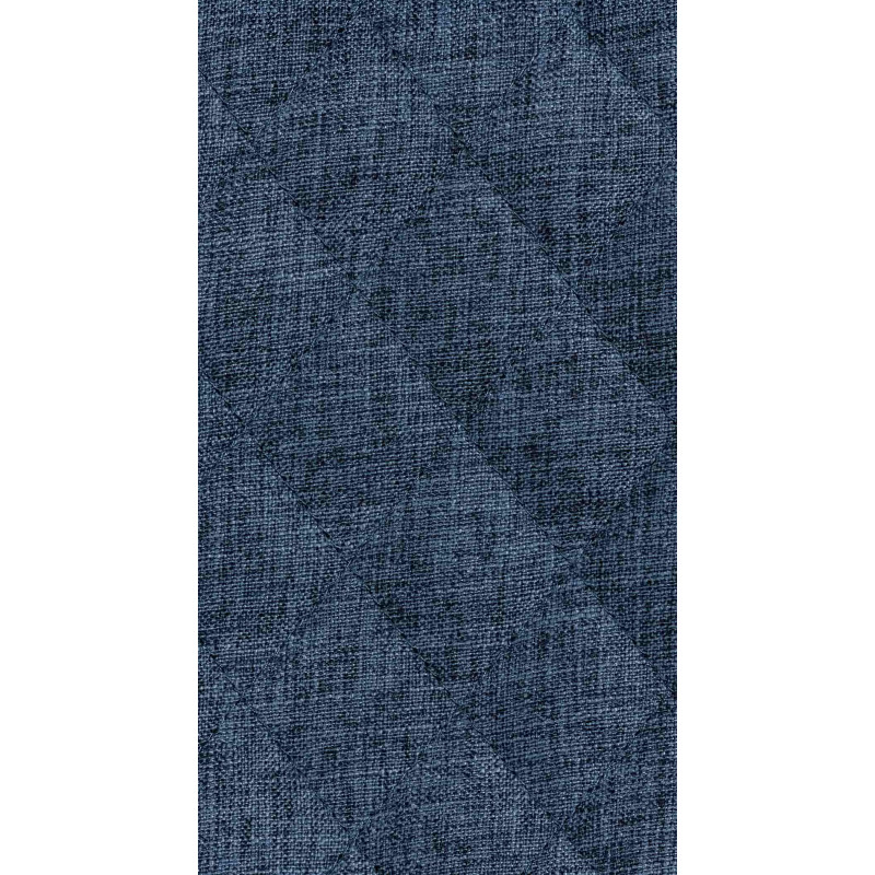 Tabouret de bar en tissu Minosa bleu
