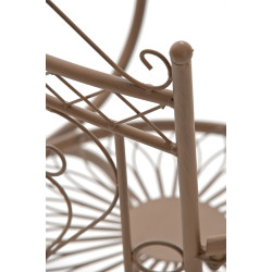 Ensemble de 2 chaises Sheela brun antique