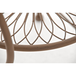 Ensemble de 2 chaises Sheela brun antique