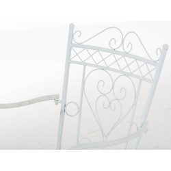 Ensemble de 2 chaises Sheela blanc