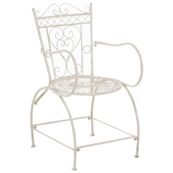 Ensemble de 2 chaises Sheela crème antique