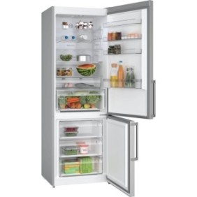 Réfrigérateur combiné pose-libre BOSCH - KGN497ICT - 2 portes - Réfrigérateur: 311 l - Congélateur: 129 l - 203X70X67cm - Inox