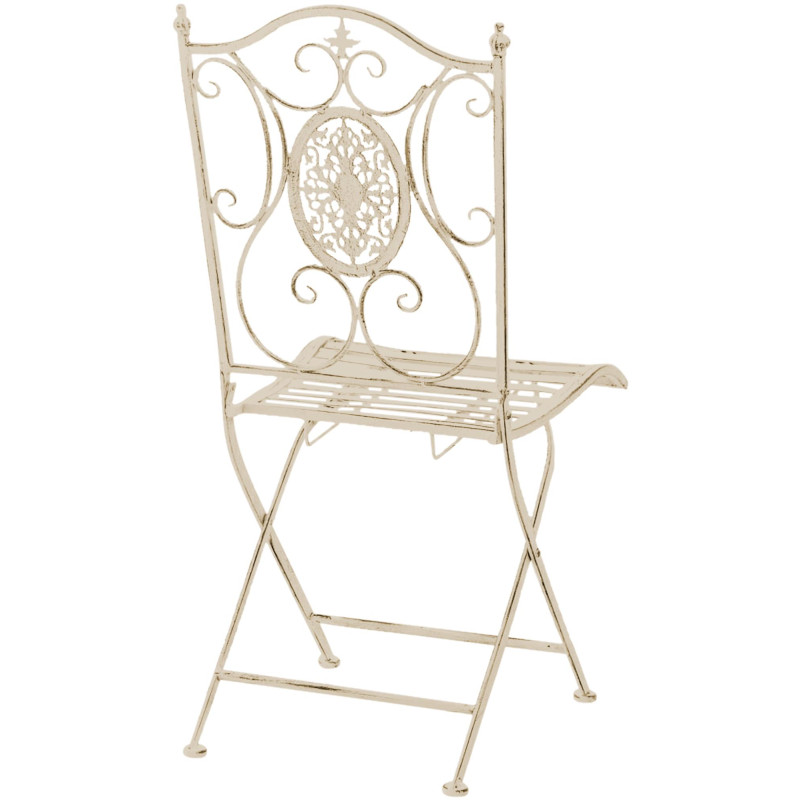 Ensemble de 2 chaises Sibell cr?me antique