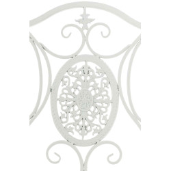 Ensemble de 2 chaises Sibell, blanches