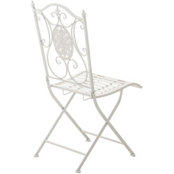 Ensemble de 2 chaises Sibell, blanches