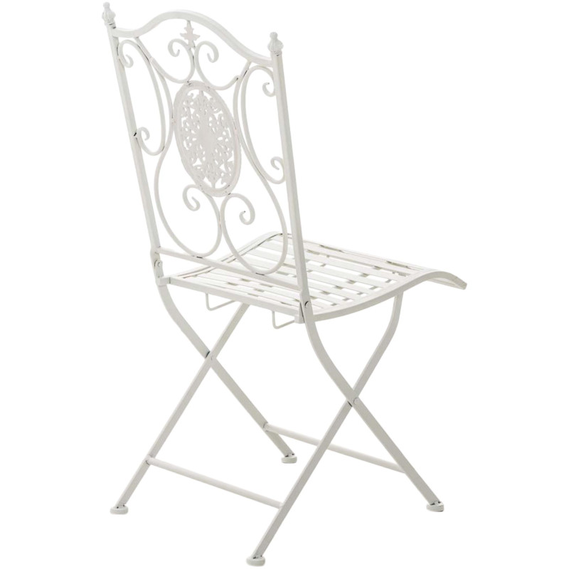 Ensemble de 2 chaises Sibell, blanches