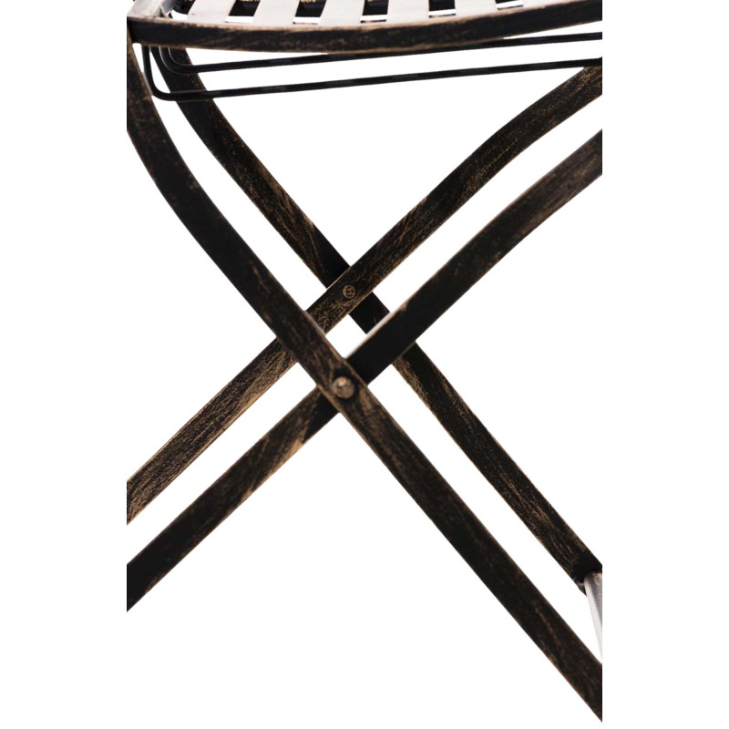 Ensemble de 2 chaises Sibell bronze