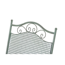 Ensemble de 2 chaises de jardin Kiran vert antique