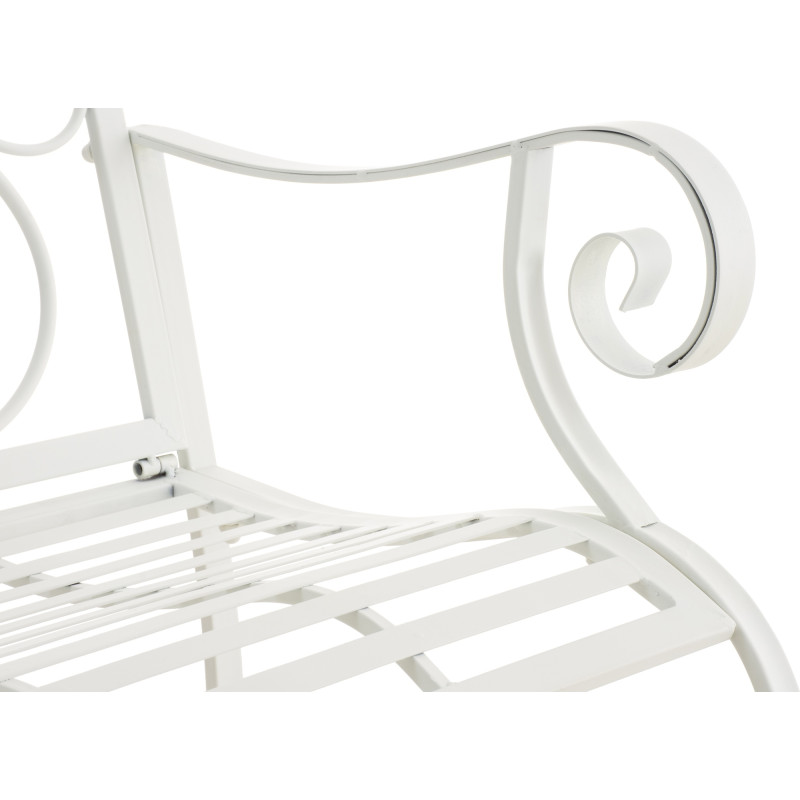 Ensemble de 2 chaises de jardin du Pendjab blanc