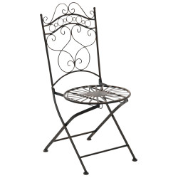 Ensemble de 2 chaises Indra bronze