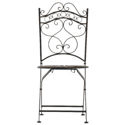 Ensemble de 2 chaises Indra bronze