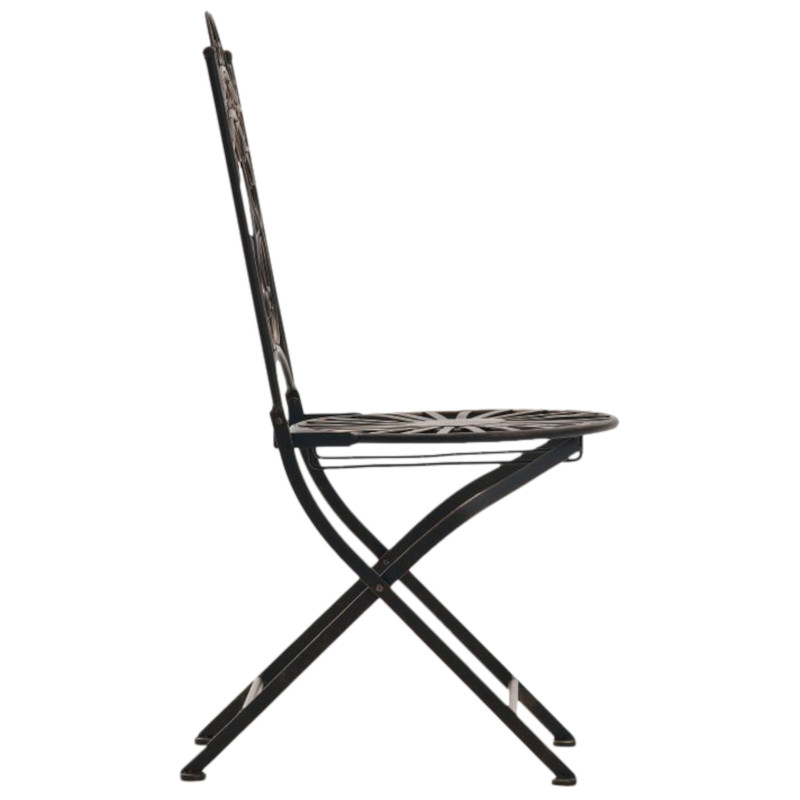 Ensemble de 2 chaises Indra bronze