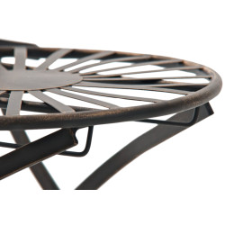 Set di 2 sedie Indra bronzo