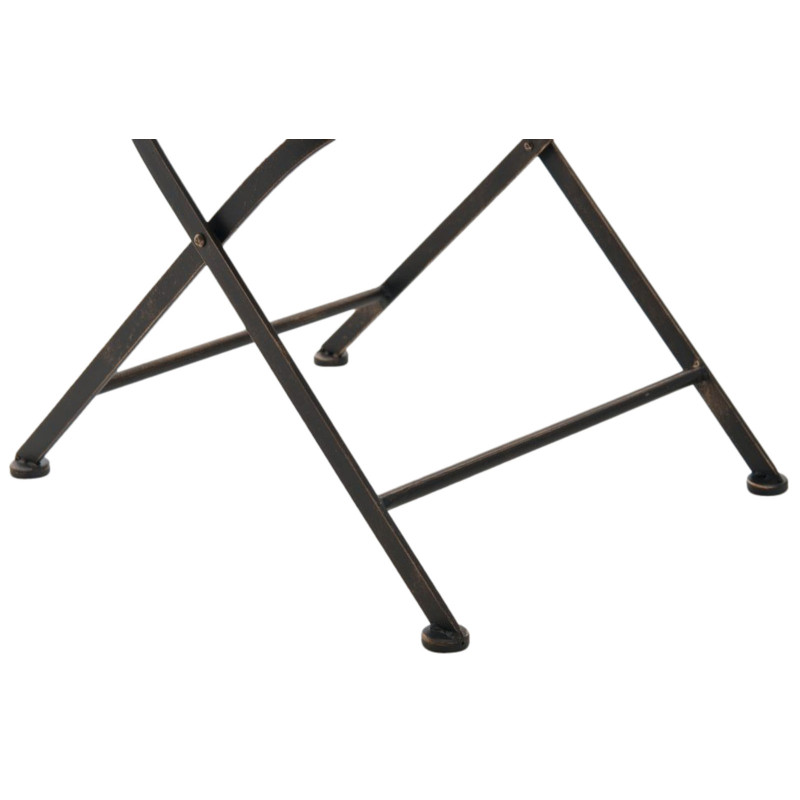 Set di 2 sedie Indra bronzo