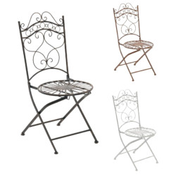 Set di 2 sedie Indra bronzo