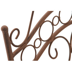 Ensemble de 2 chaises Indra brun antique