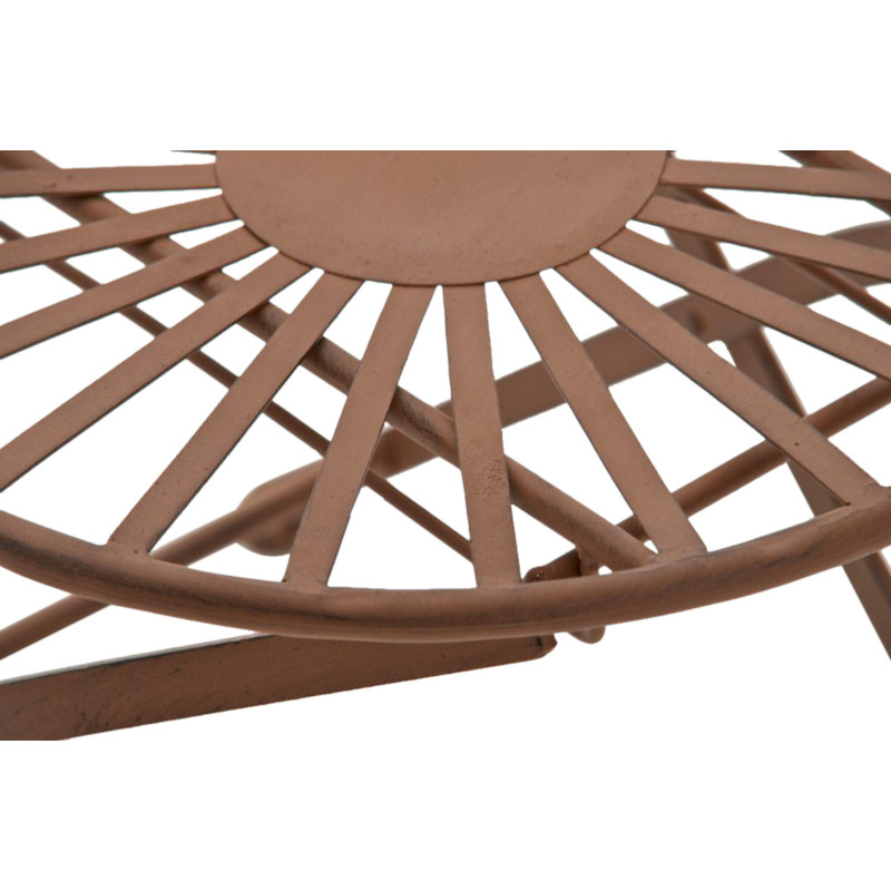 Ensemble de 2 chaises Indra brun antique