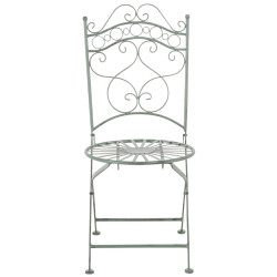 Ensemble de 2 chaises Indra vert antique