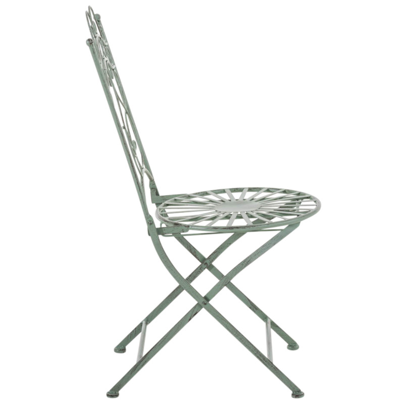 Ensemble de 2 chaises Indra vert antique