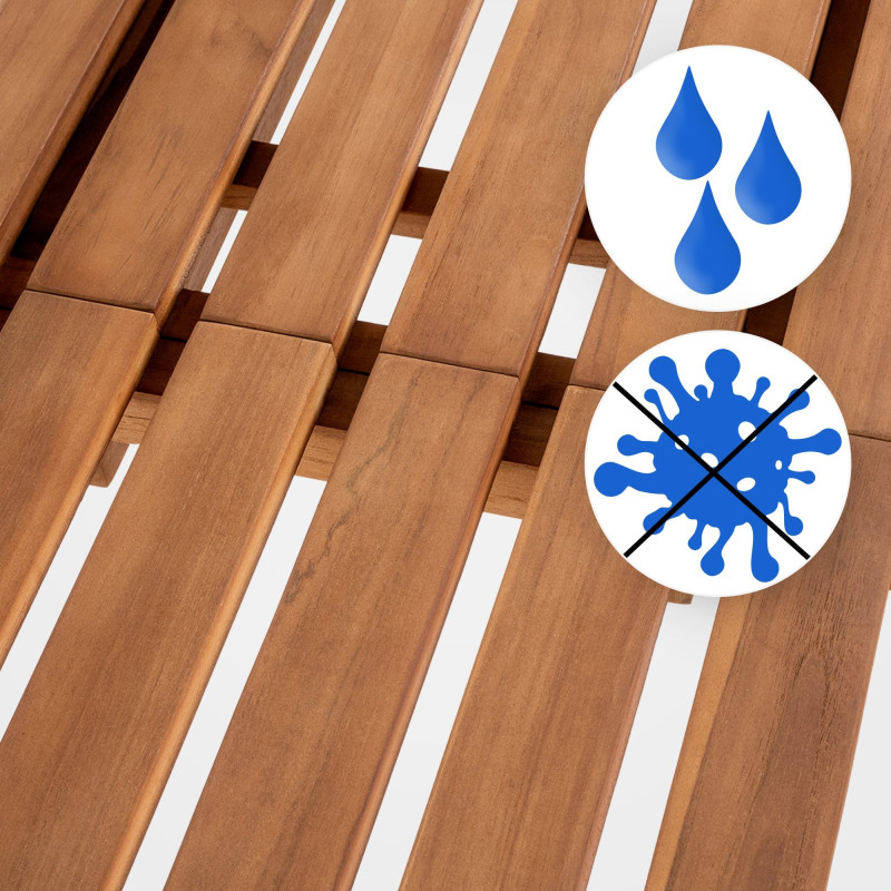 Banc en teck Orlando 150 cm teck