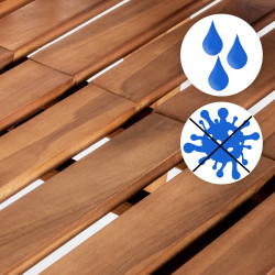 Banc en teck Luka 150 cm teck