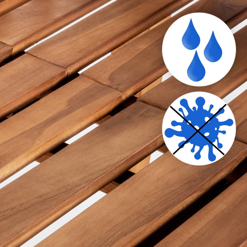 Banc en teck Luka 150 cm teck