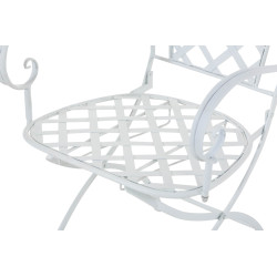 Ensemble de 2 chaises Adara blanc
