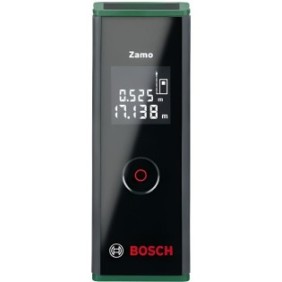 Télémetre Laser Bosch - Zamo (3e Génération, Portée: jusqu'a 20m, livré avec 2 piles 1,5 V LR03 (AAA) et boоte en carton)