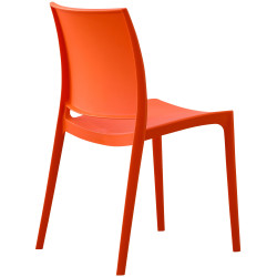 Chaise Meton orange