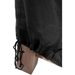 Funda para banco de jardín de 120 cm Negro